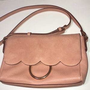 LC Lauren Conrad Scalloped Crossbody Bag